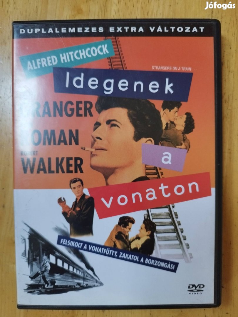 Idegenek a vonaton duplalemezes dvd Alfred Hitchcock