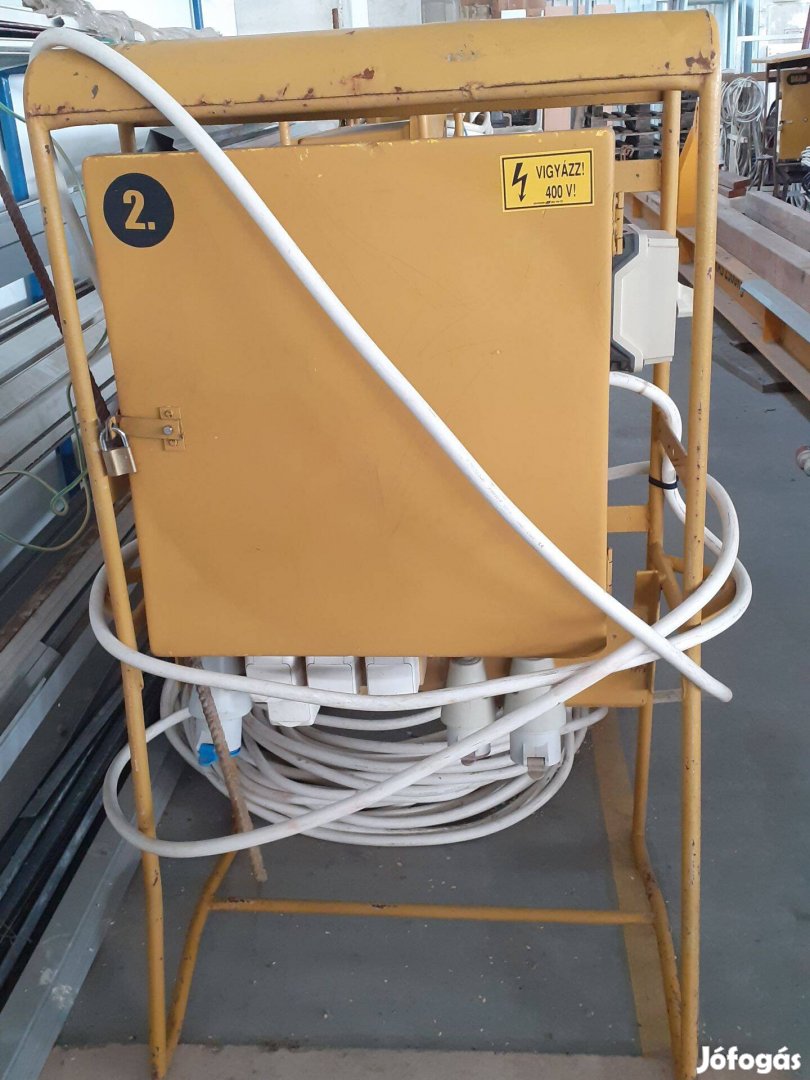 Ideiglenes kapcsolószekrény