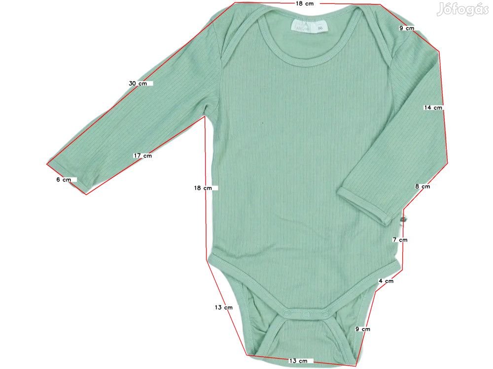 Identic Használt (újszerű) Fiú Hosszú ujjú body (Méret: 86)