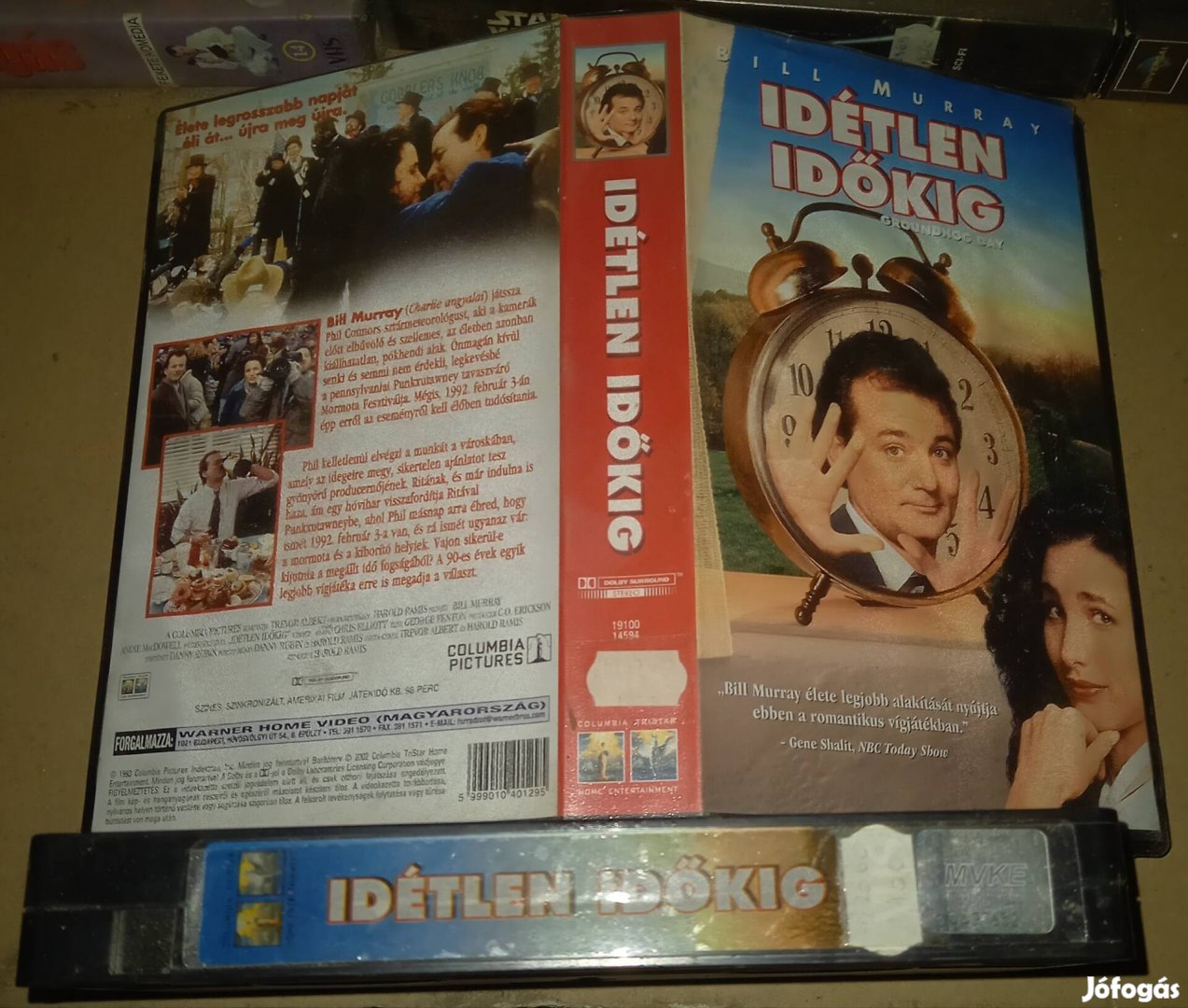 Idétlen időkig - vígjáték vhs - Bill Murray