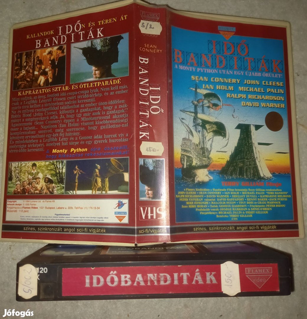 Időbanditák - sci- fi vhs - Sean Connery