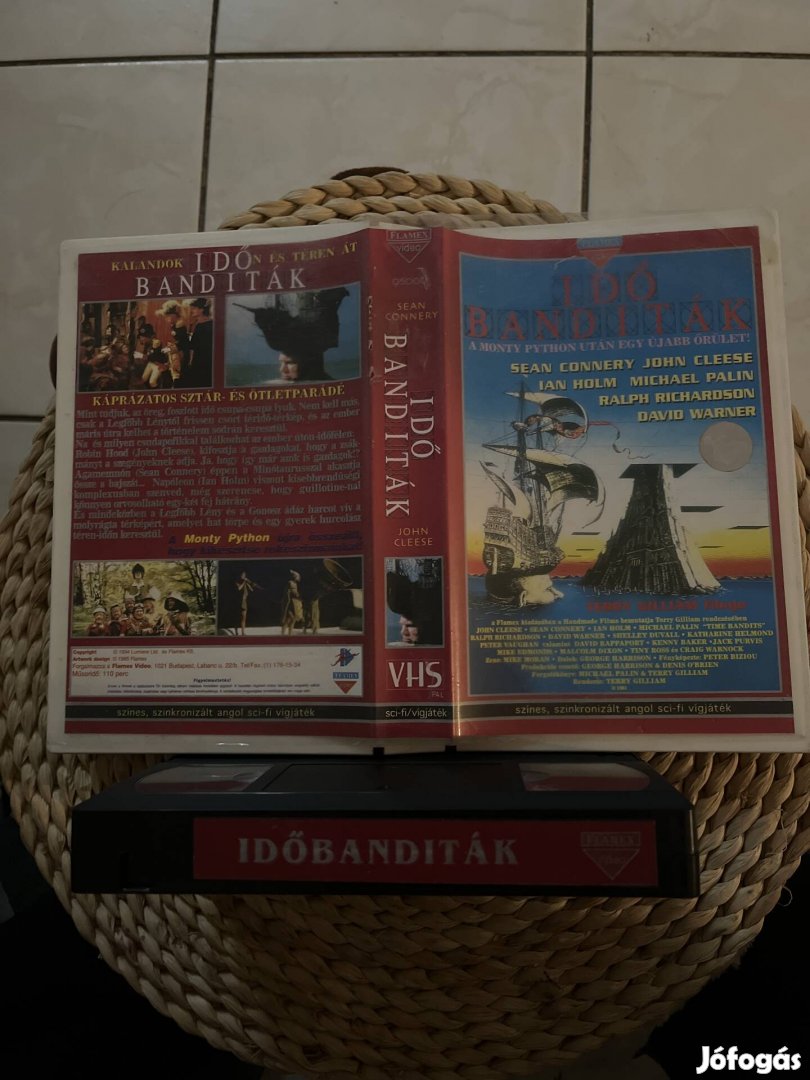 Időbanditák vhs film