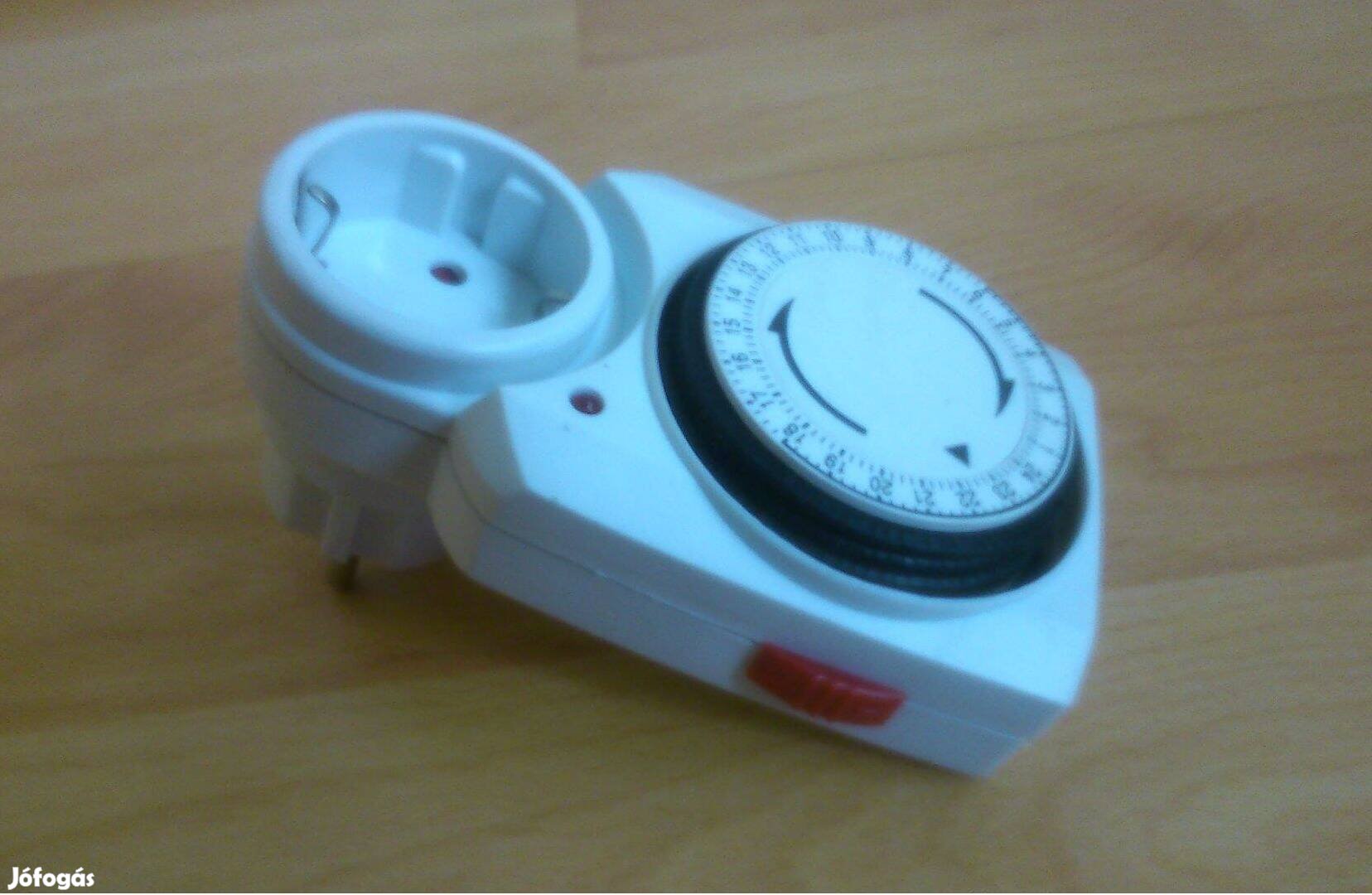 Időkapcsoló Mechanikus konnektor csatlakozó dugalj napi