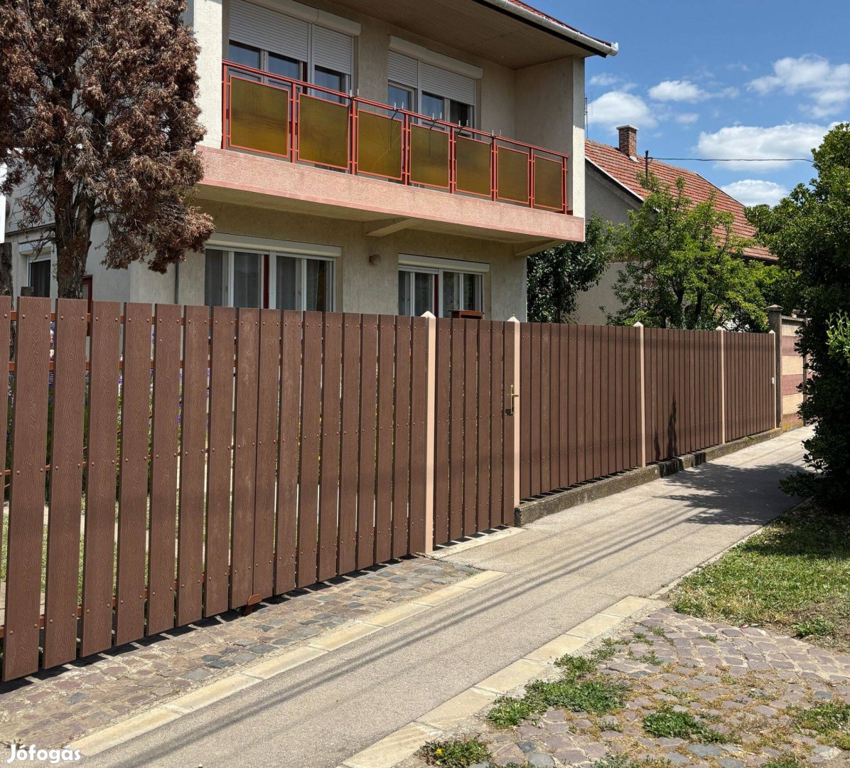 Időtálló WPC kerítés