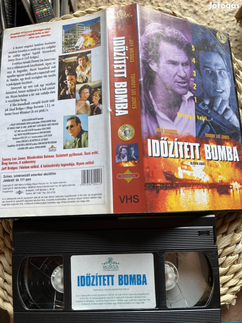 Időzitett bomba vhs kazetta