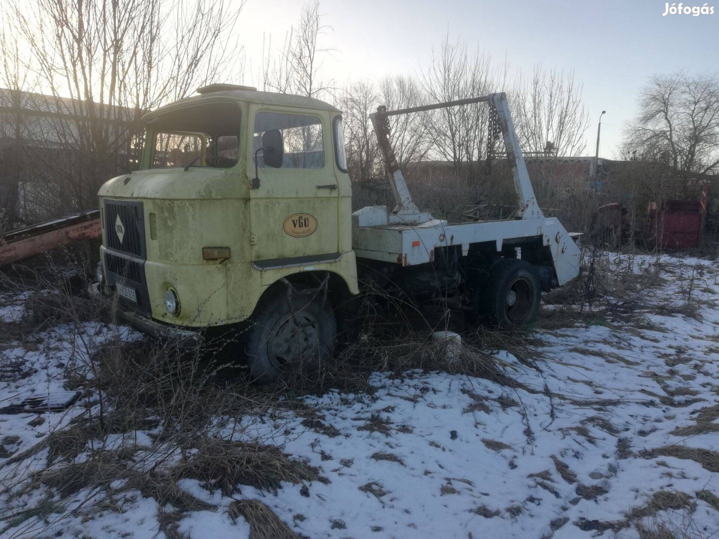 Ifa tatra teherautó konténerszállító weimar rakodó alkatrésznek eladó