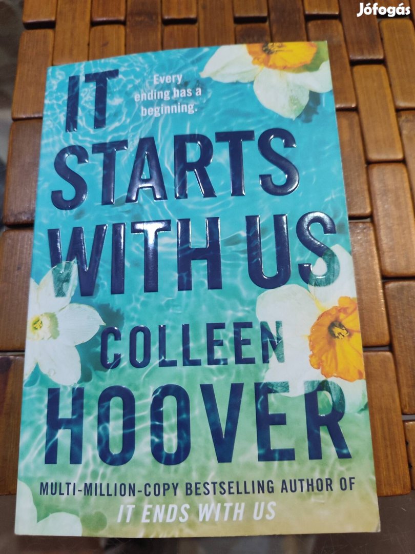 Ifjúsági regény angol nyelven.IT Starts With US Colleen Hoover