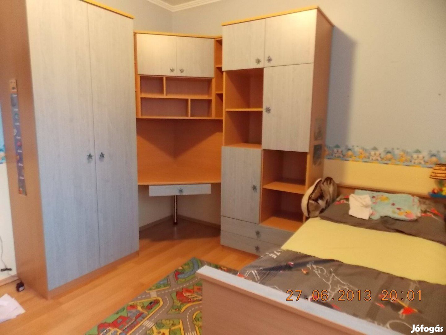 Ifjúsági szekrénysor + íróasztal szett
