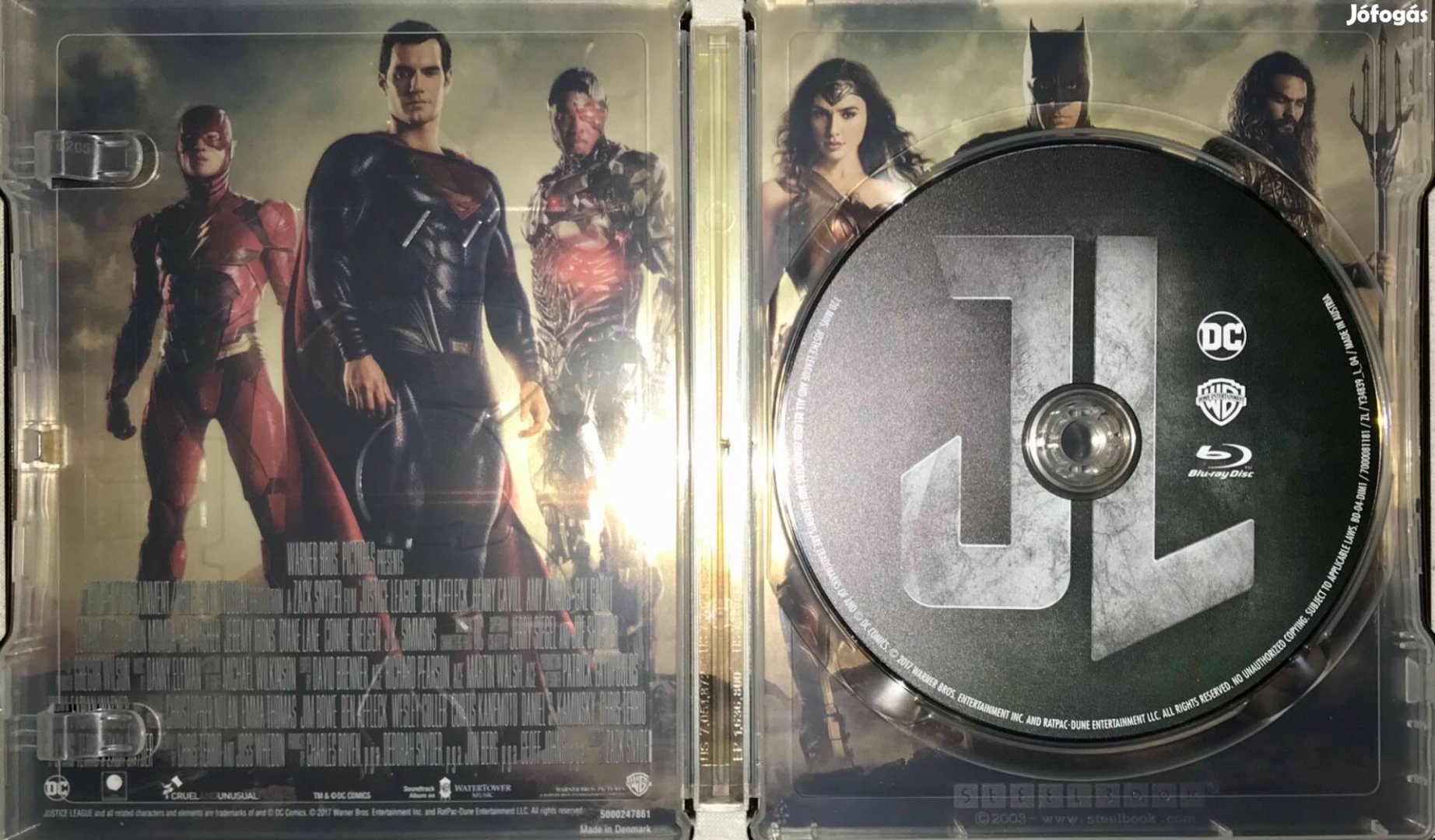 Igazság Ligája / Justice League - fémdobozos / steelbook Blu-ray - DC