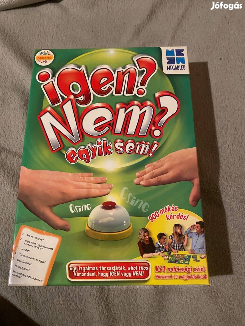 Igen, nem, egyik sem társasjáték