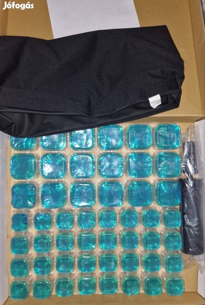 Igényre alakítható felfújható párna, ülőmunkához, vagy