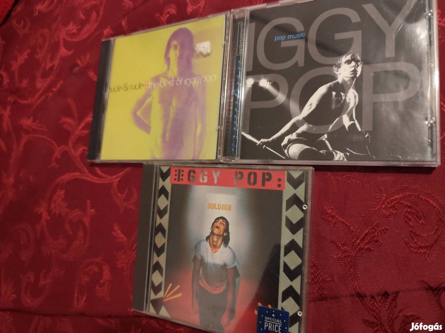 Iggy Pop CD -k.