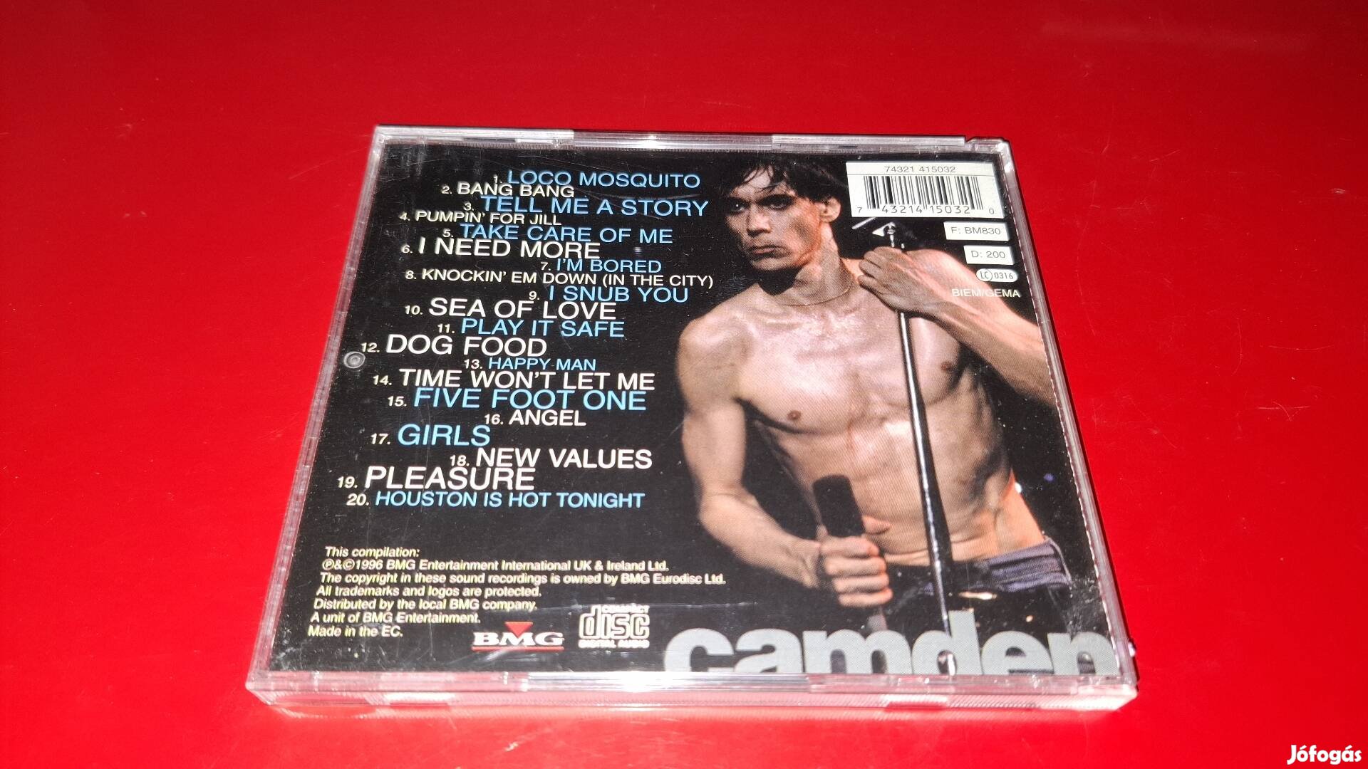 Iggy Pop Pop Music Cd 1996 UK