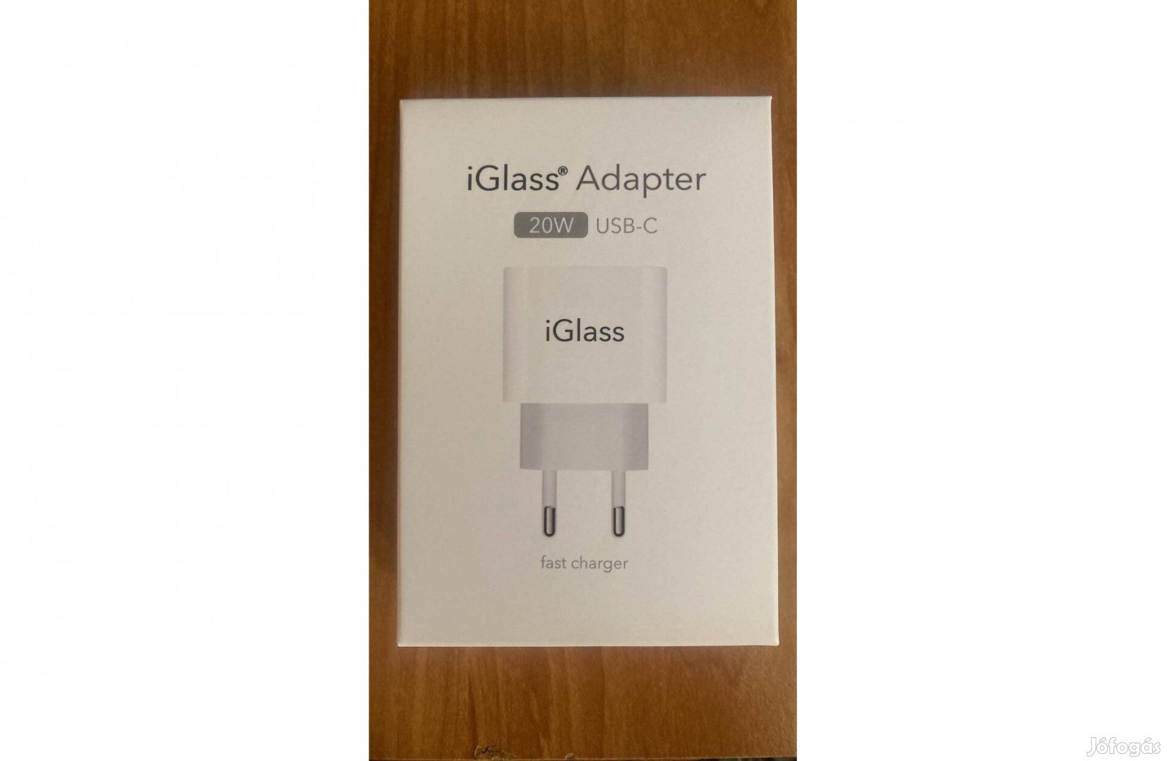 Iglass 20W USB-C gyorstöltő adapter iphone hoz