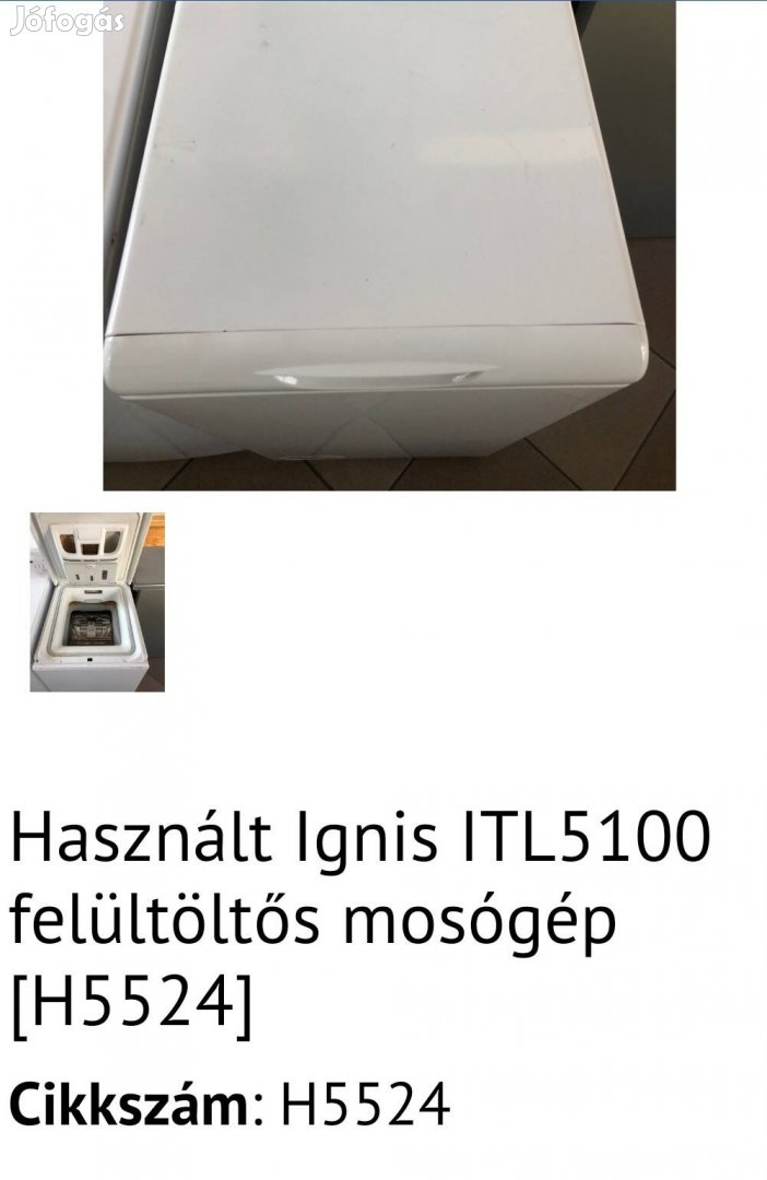 Ignis ITL5100 Mosógép 