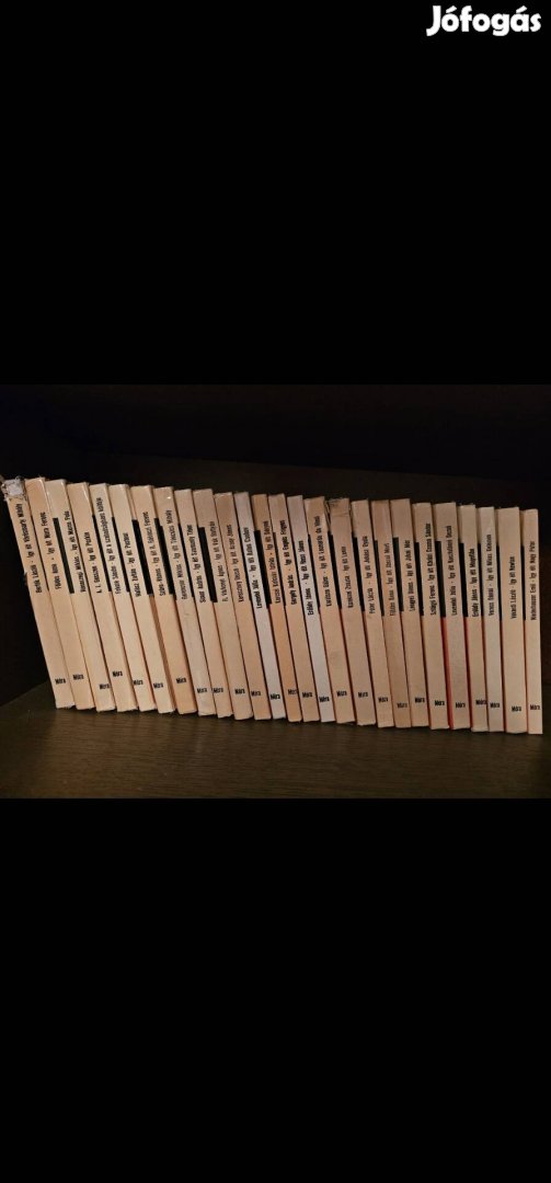 Így élt. sorozat 26 kötet - gyönyörű, egységes gyűjtemény