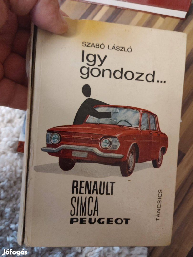 Igy gondzd a Renault Simca gépkocsidat könyv