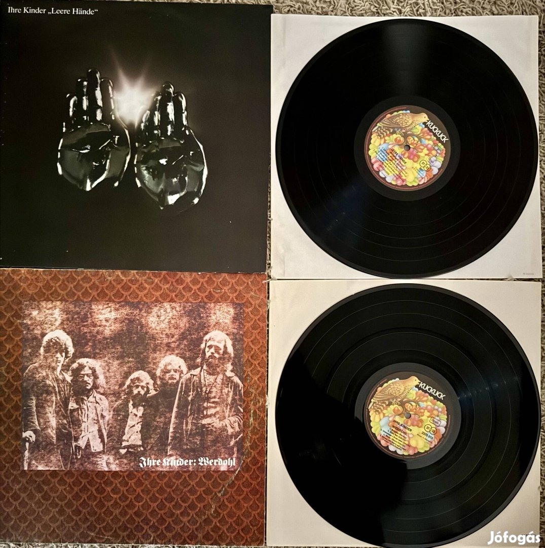 Ihre Kinder prog rock vinyl-ek bakelit lemez