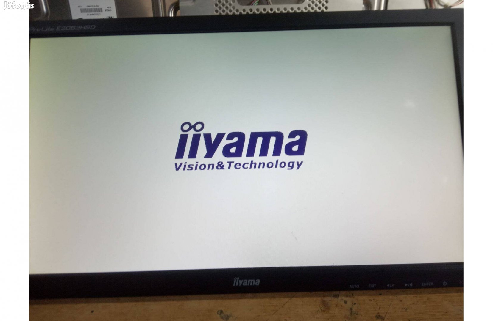 Iiyama, full Hd-s led monitor, 20"-os, garanciával eladó