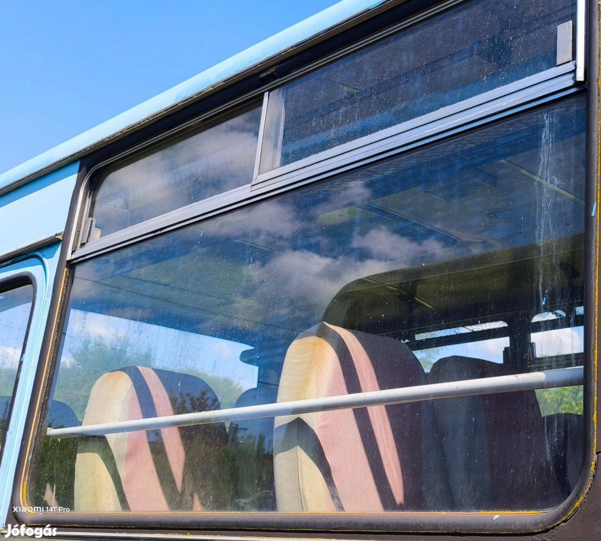 Ikarus 255 oldal és hátsó ablak
