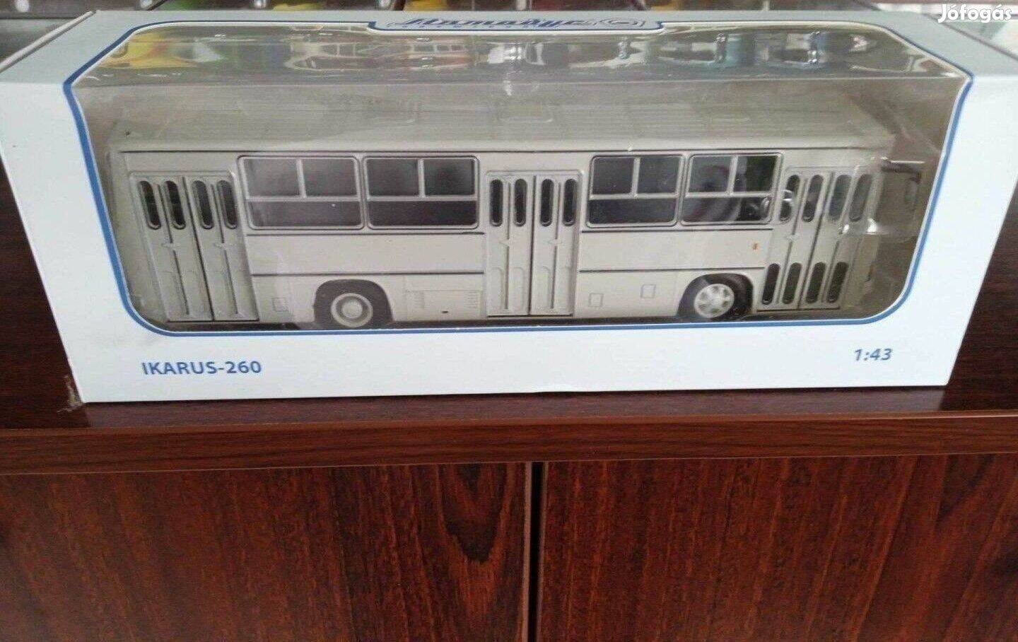 Ikarus 260 rancos ajtos "Szovjet Autobusz" kisbusz modell 1/43 Eladó