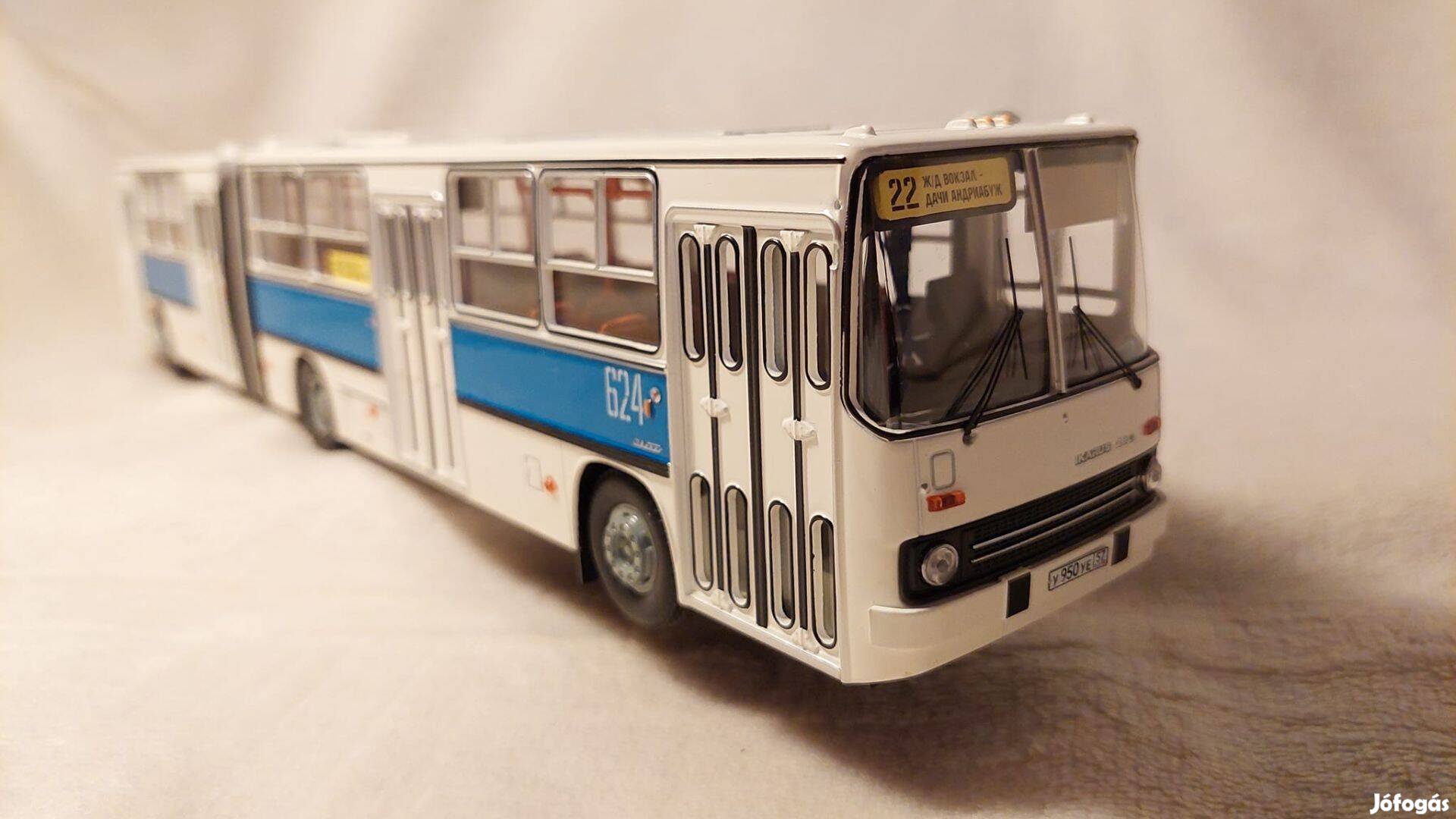 Ikarus 280 kék-fehér modell Demprice