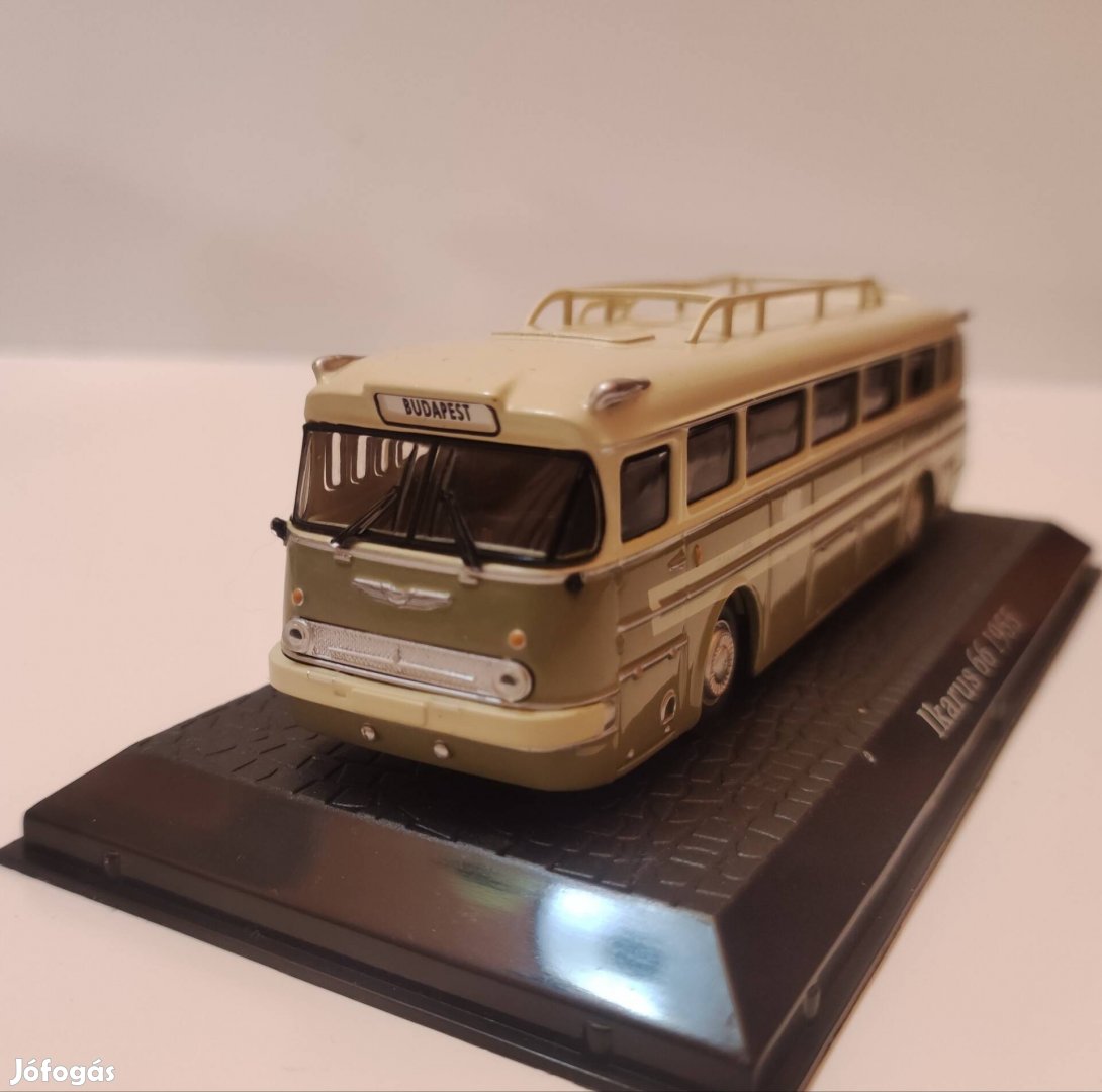 Ikarus 66 1955 autómodell, Ikarus farmotoros busz modell
