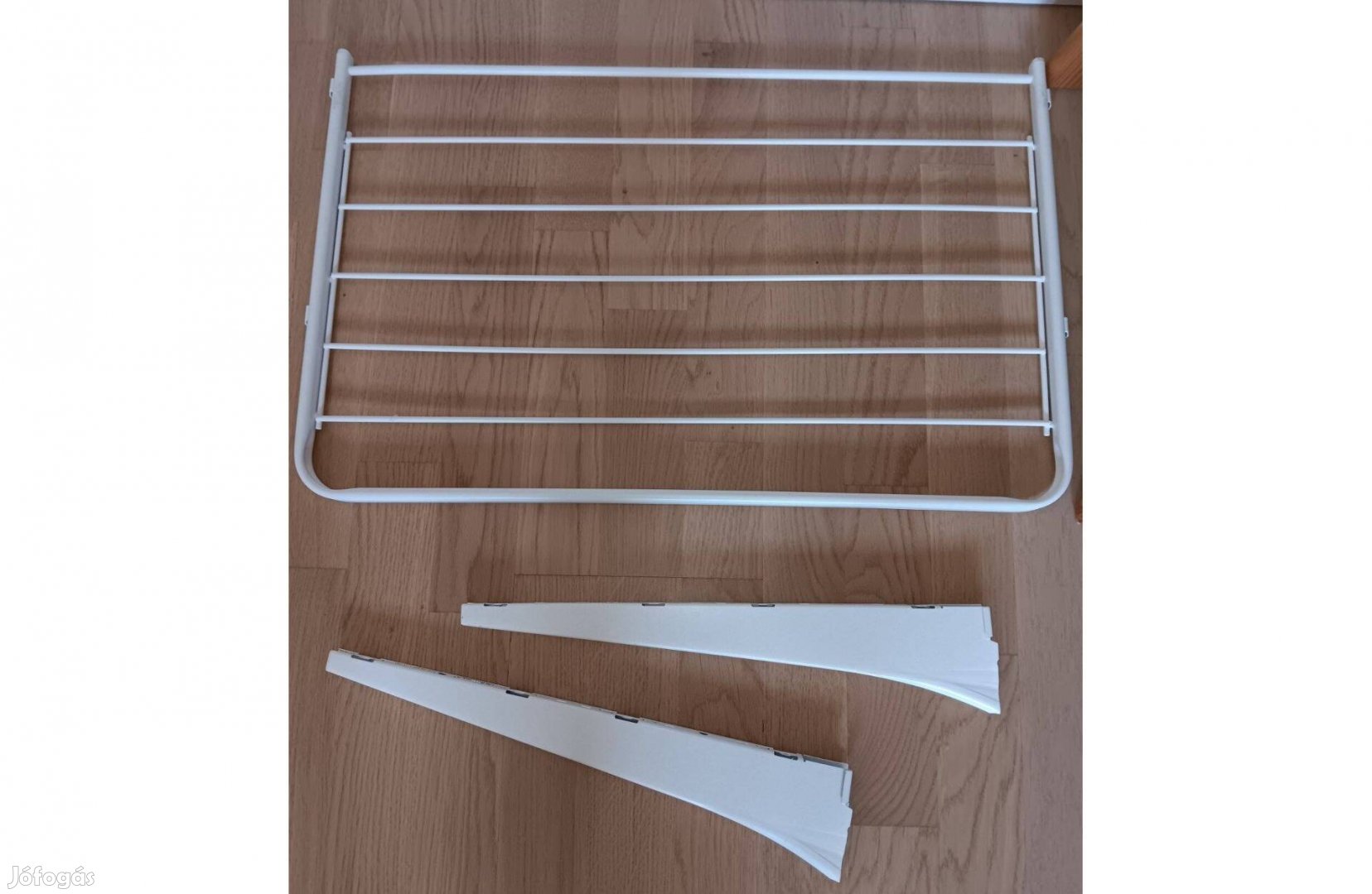 Ikea Algot polcrendszer, polc, Ikeás 5 polc + fali sín
