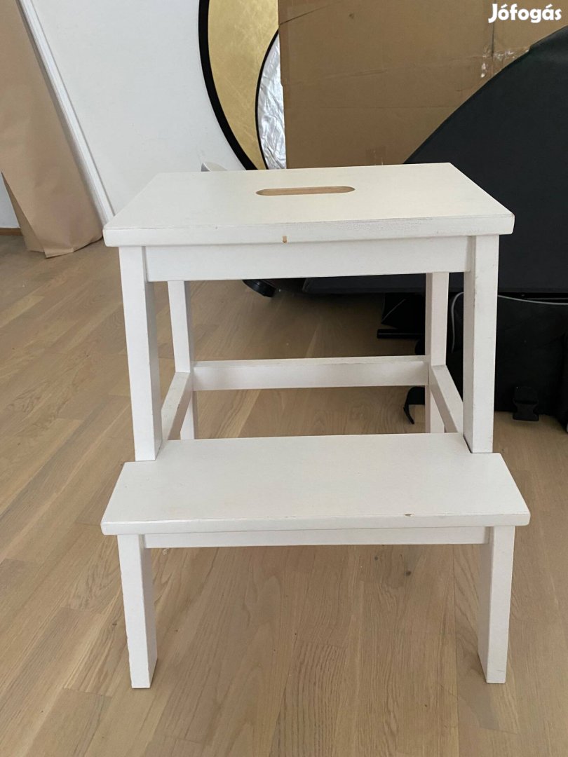 Ikea BekvÄM Fellépő - fehér 50 cm