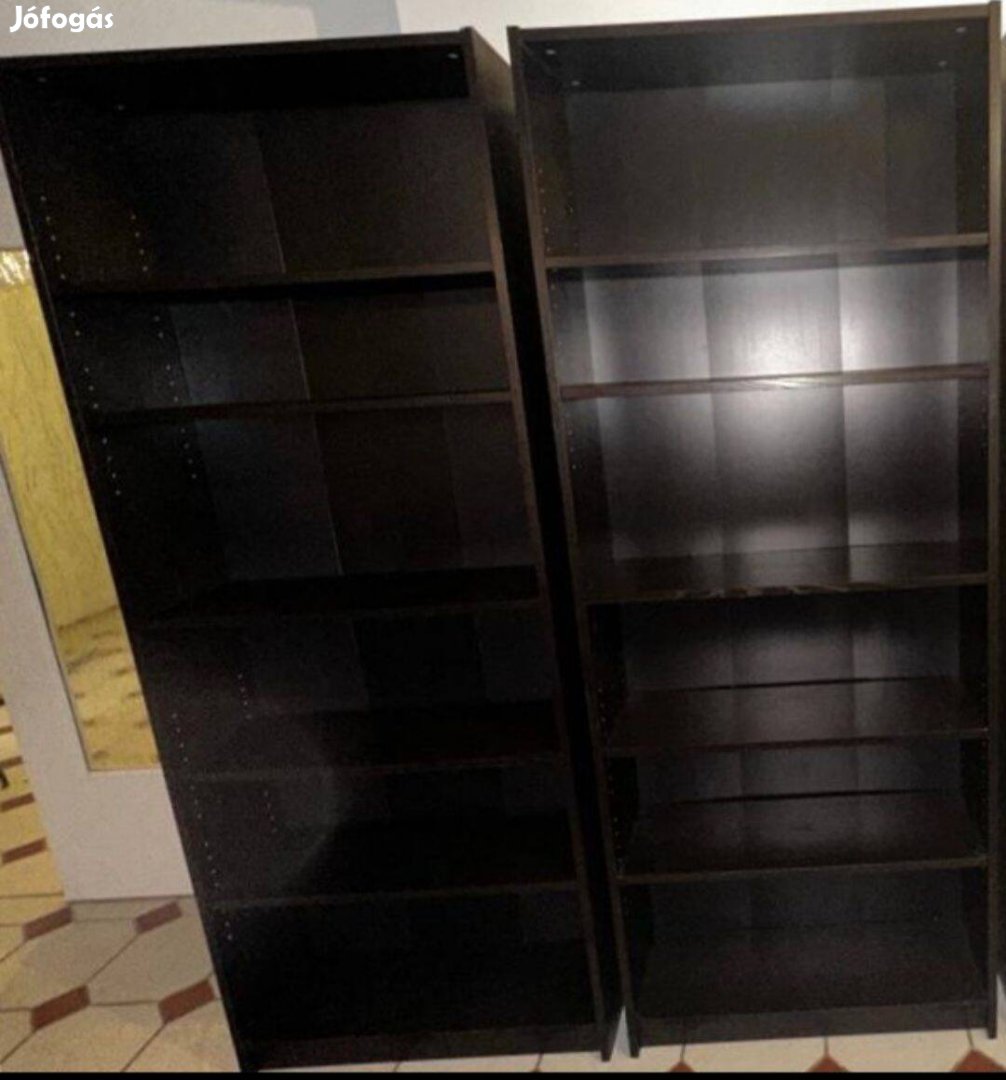 Ikea Billy könyvespolc (2-db) (Nem a nejlon fóliás)