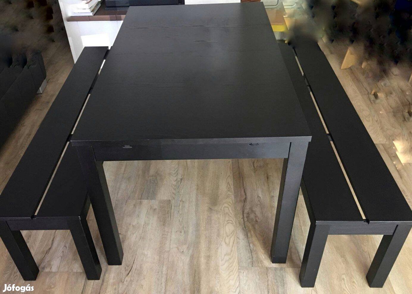 Ikea Bjursta étkezőasztal és pad - étkező garnitúra