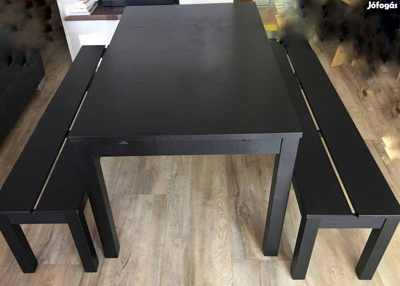 Ikea Bjursta étkezőasztal és pad - étkező garnitúra