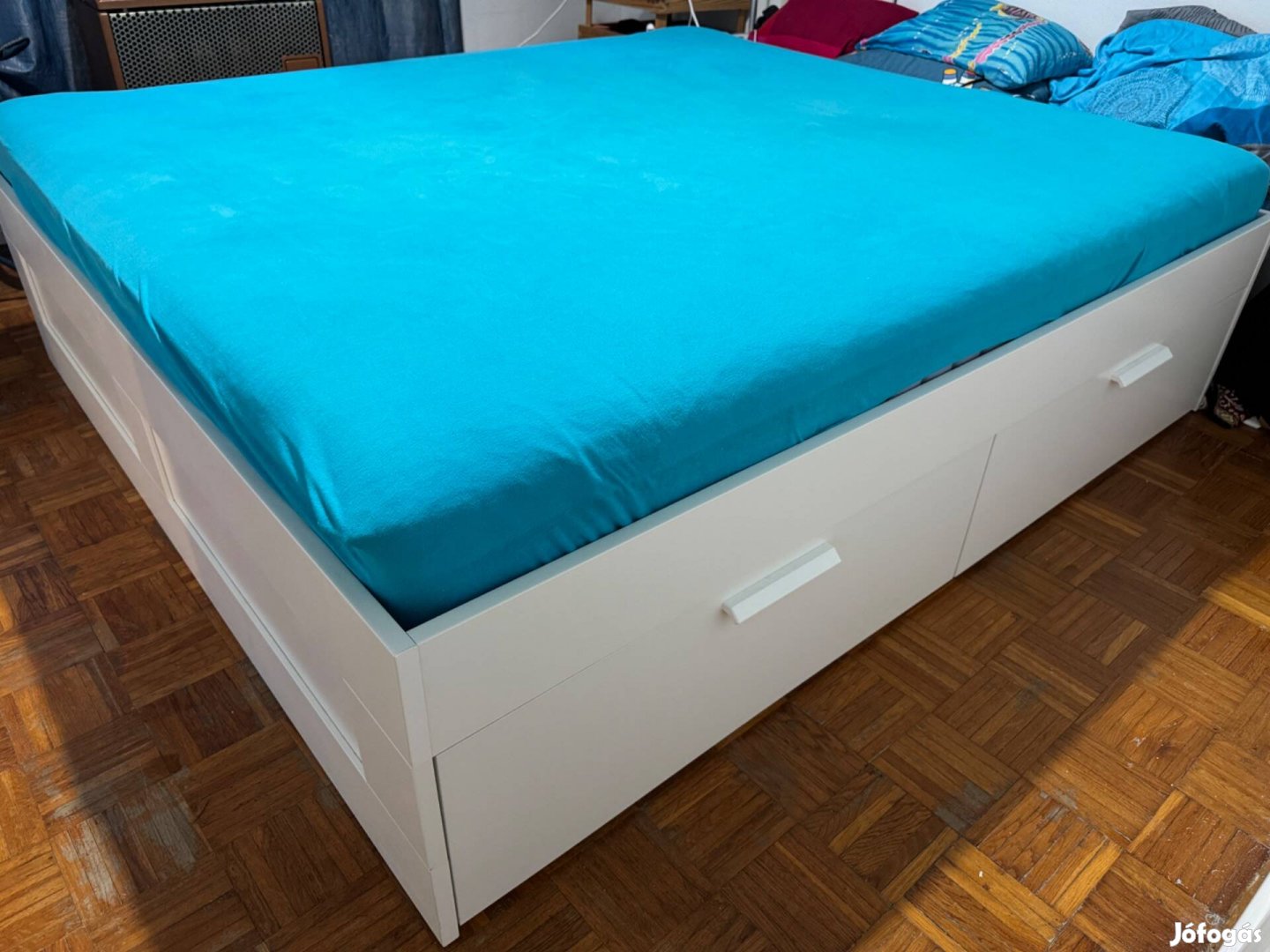 Ikea Brimnes 180x200 ágykeret, matraccal