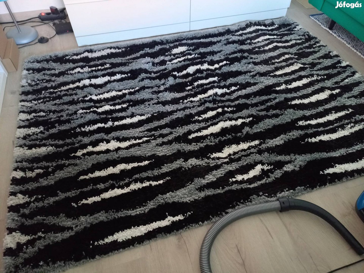 Ikea Bullerremsa szürke nagy szőnyeg