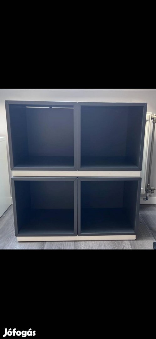 Ikea Eket sötétszürke kerettel + 4 láb