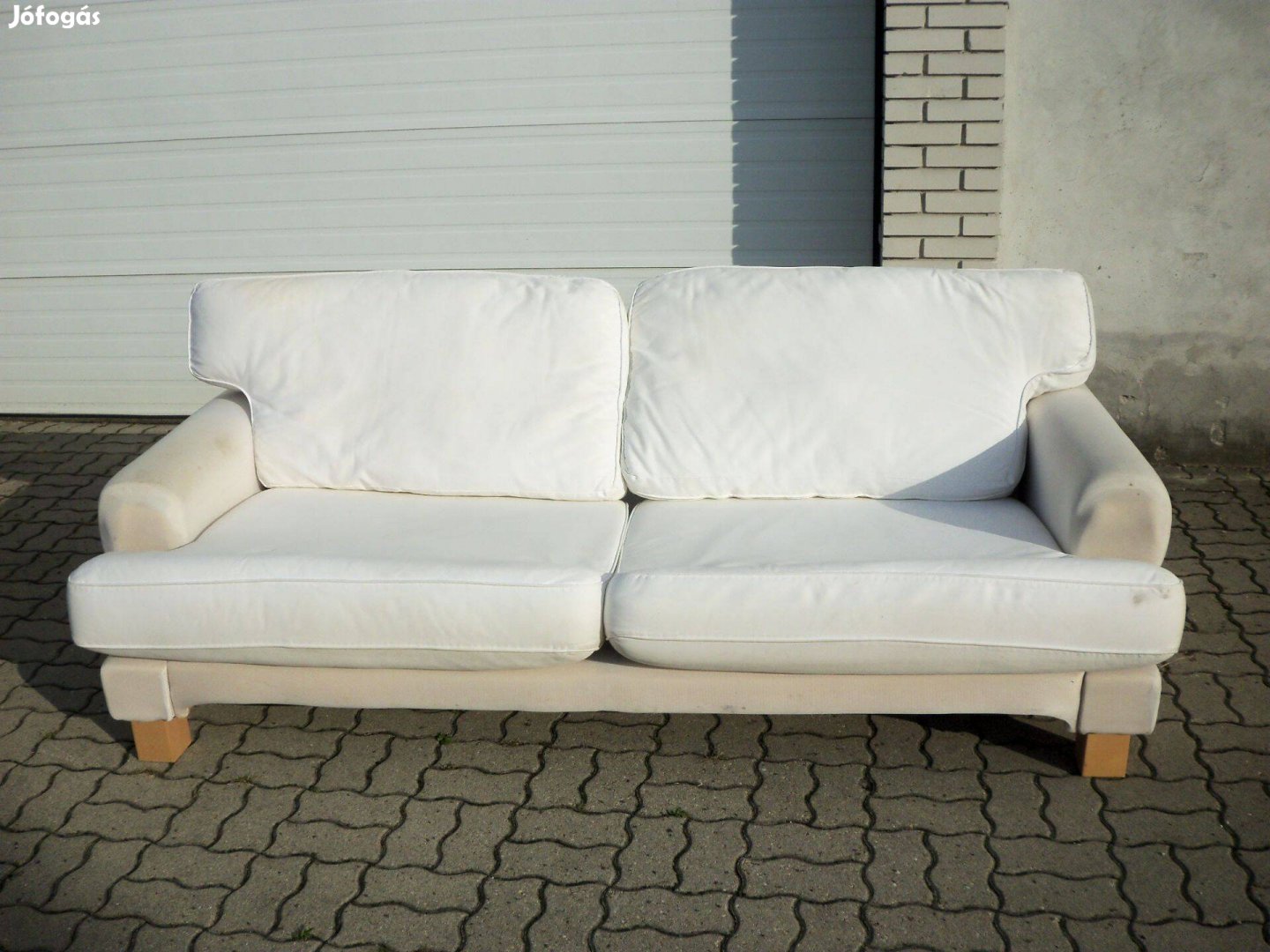 Ikea Ektorp 2 v. 3 személyes kanapé ikeás fix fotel fehér 200.472.85
