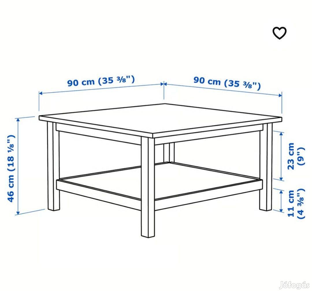 Ikea Ektorp dohányzóasztal