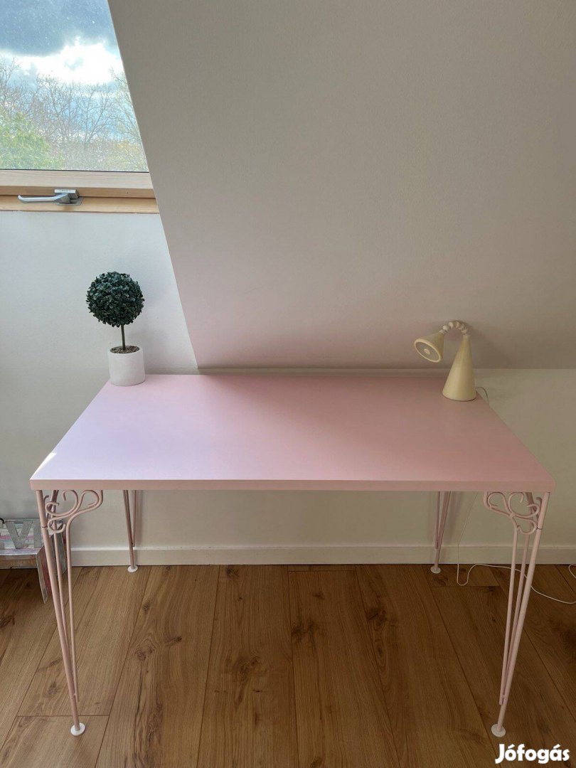 Ikea Falkhöldjen íróasztal rózsaszín eladó