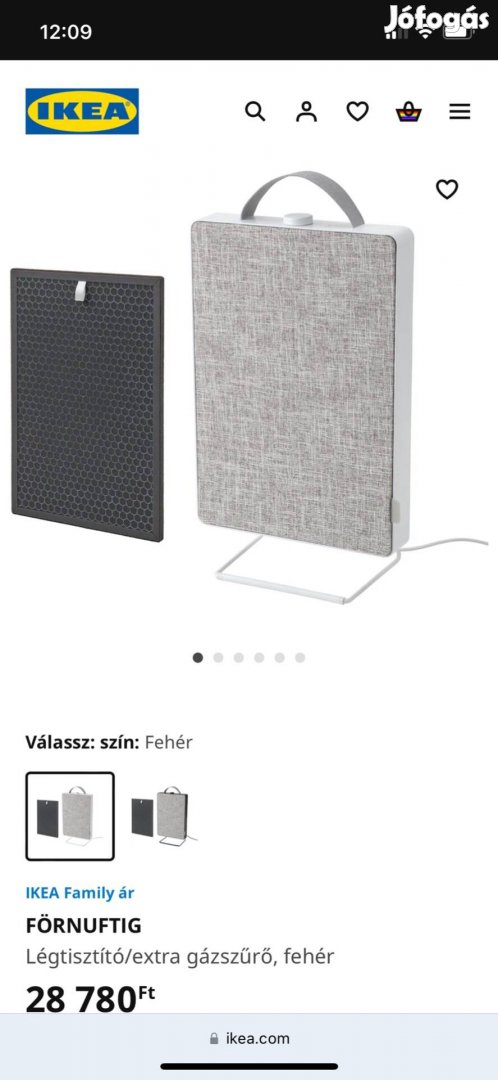 Ikea Förnuftig Légtisztító