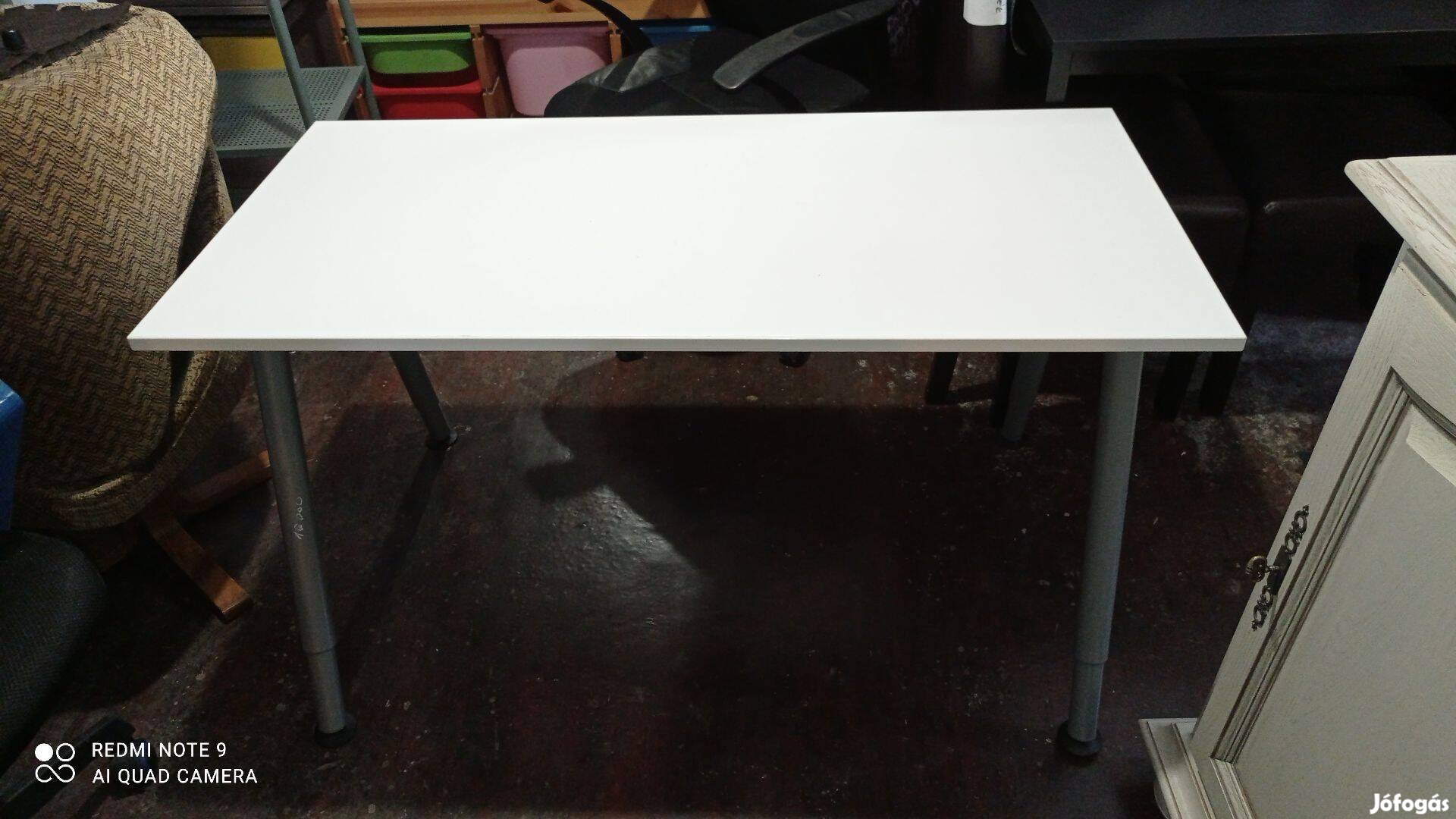 Ikea Galant íróasztal - iroda asztal állítható lábakkal - fehér