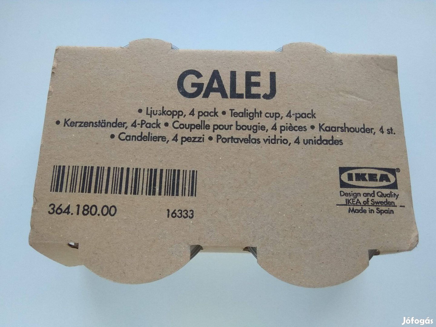 Ikea Galej tea mécses tartó 4 db 364.180.00 új bontatlan