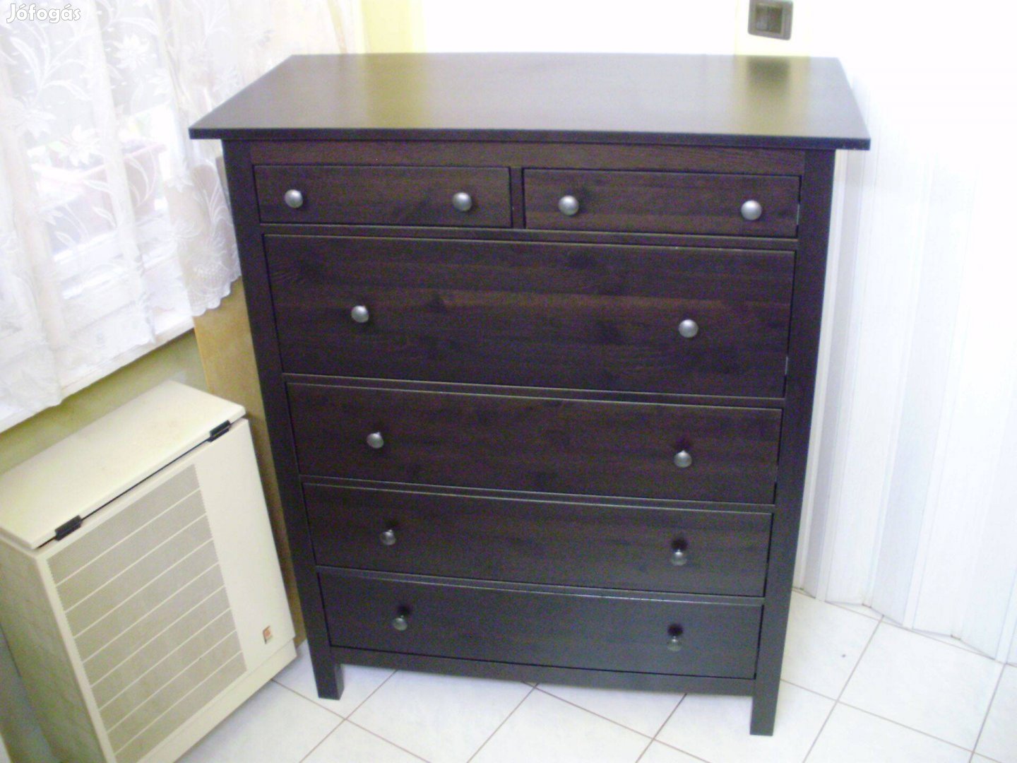 Ikea Hemnes barna 6 fiókos komód szekrény
