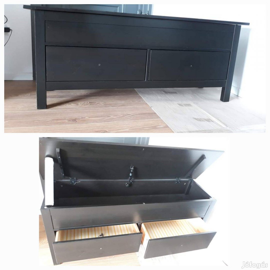 Ikea Hemnes fiókos pad Tv állvány komód 140 cm széles