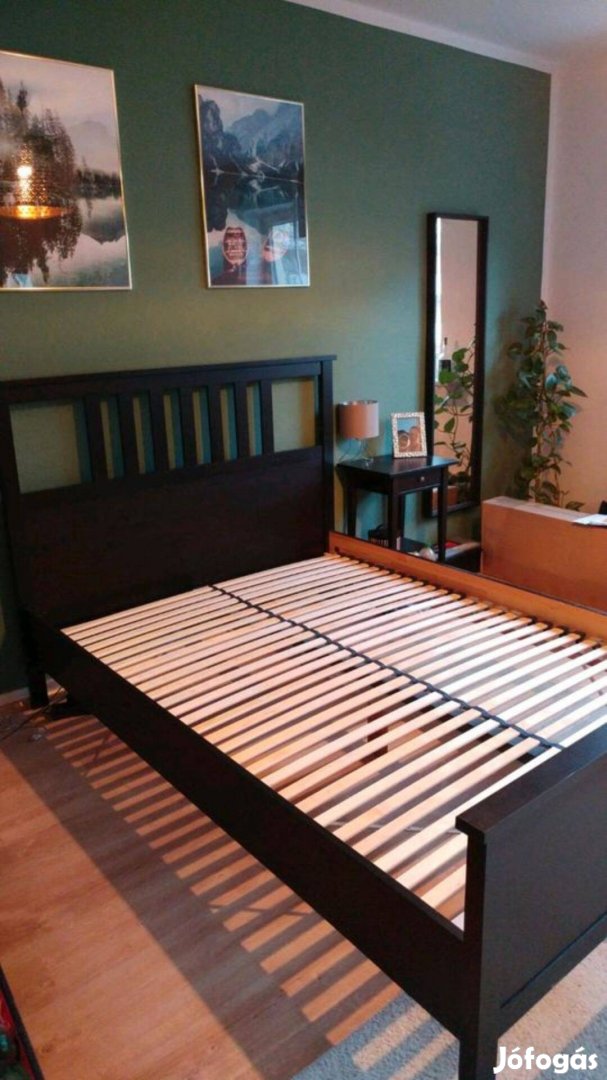 Ikea Hemnes franciaágy ágykeret ágy 140x200 cm