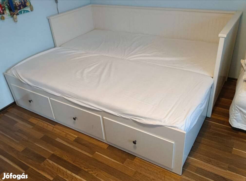Ikea Hemnes kanapéágy 2 db Malvik matraccal