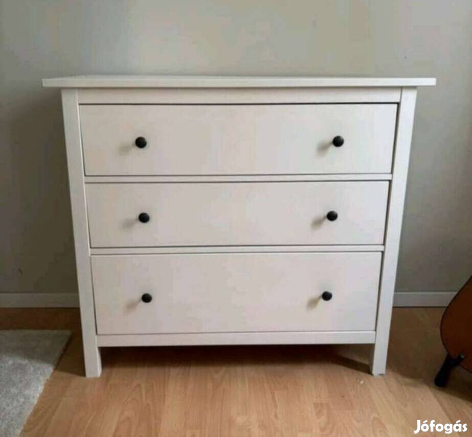 Ikea Hemnes komód 3 fiókos, szekrény 