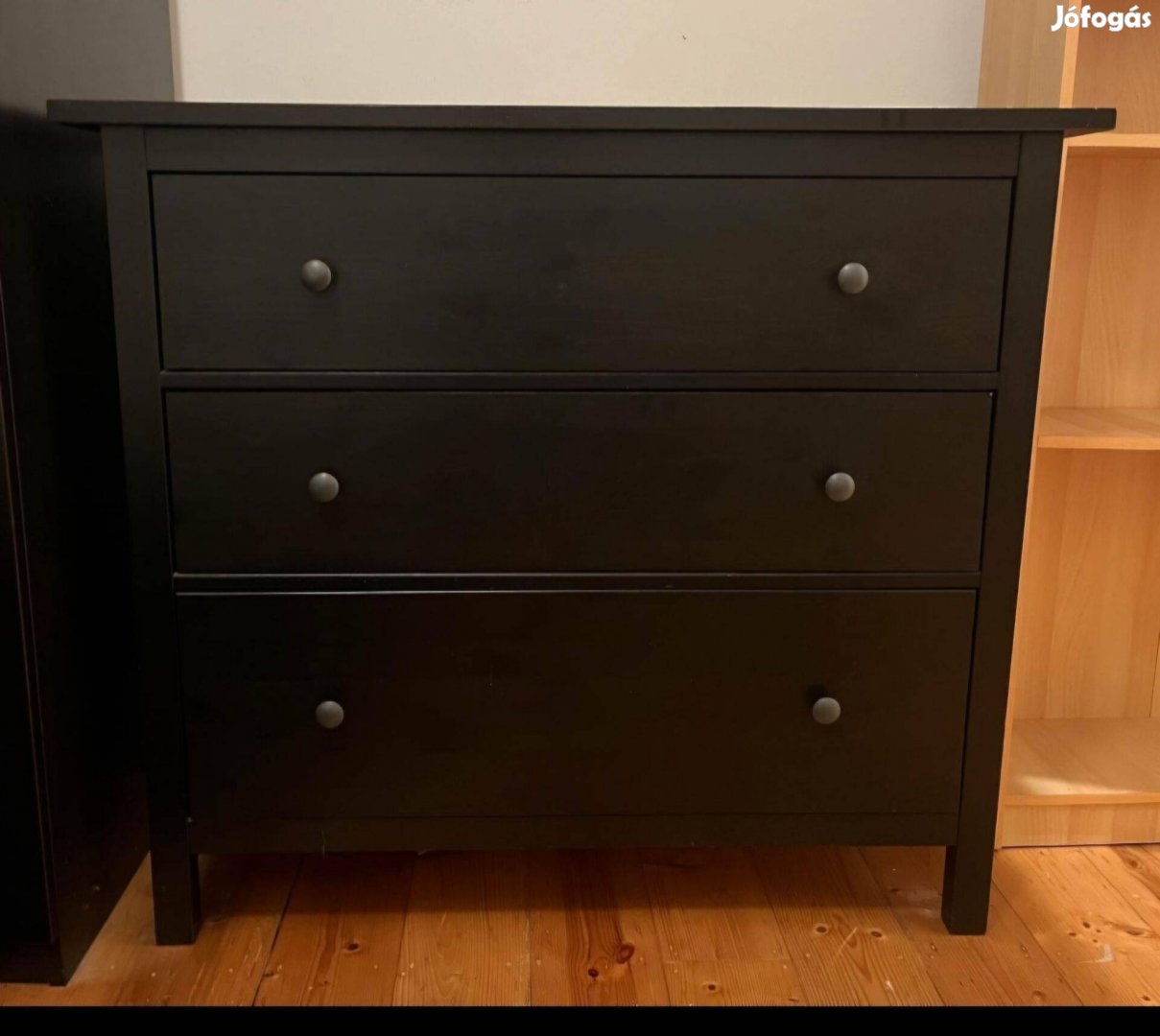 Ikea Hemnes komód, tömör fa