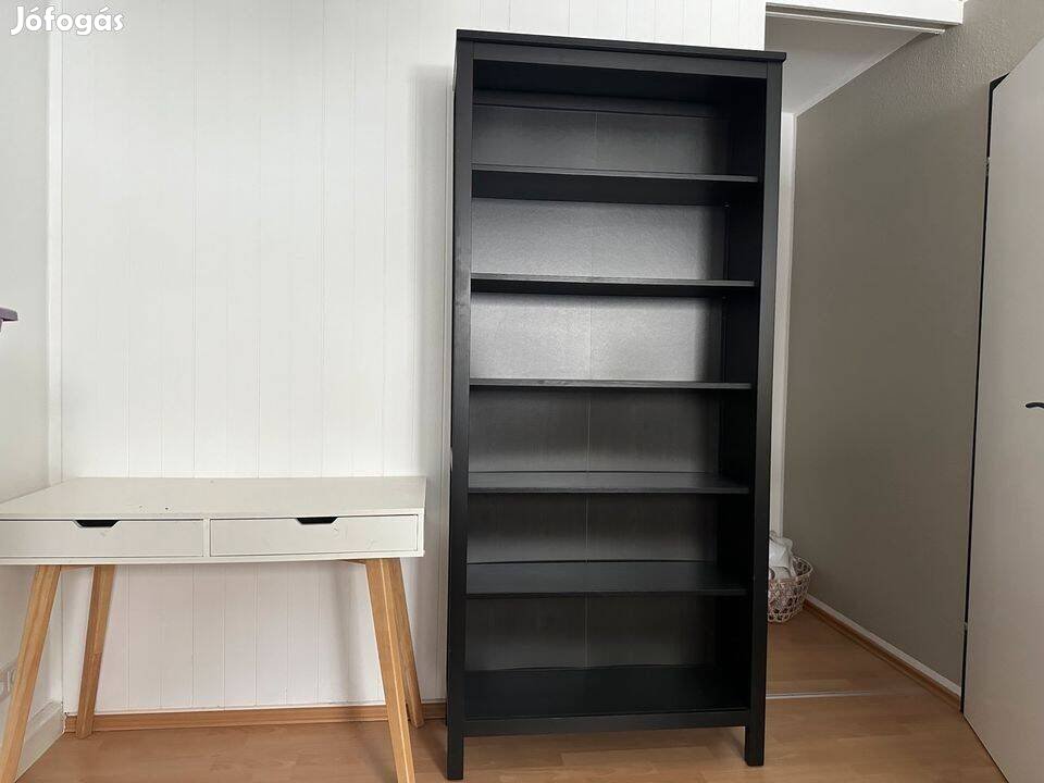 Ikea Hemnes könyvespolc tömör fa