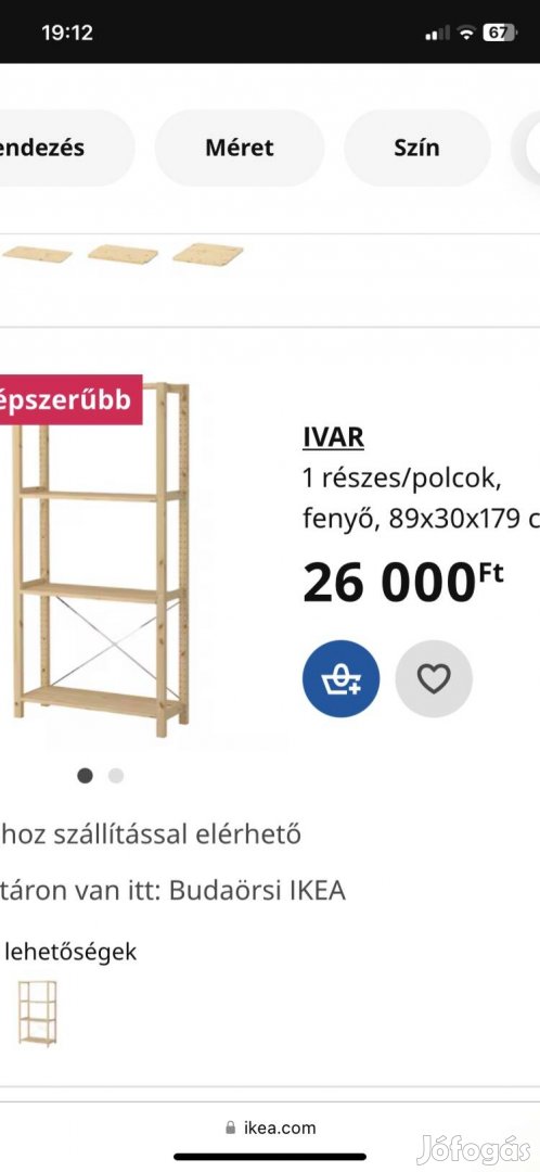 Ikea Ivar polc