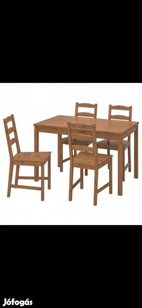 Ikea Jokkmokk étkező garnitúra 6 székkel 